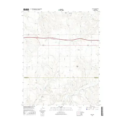 2016 Map of Leach, 2016 Print