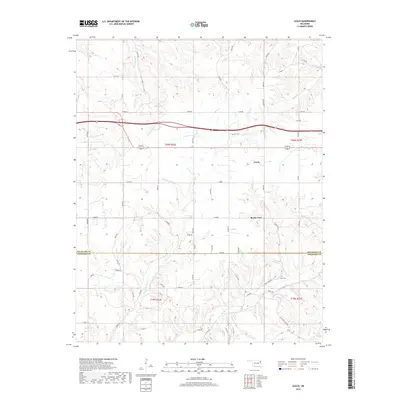 2018 Map of Leach, 2018 Print