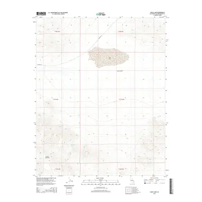 2015 Map of Leach Lake, 2015 Print