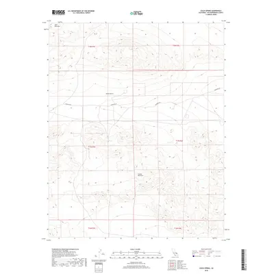 2018 Map of Leach Spring, 2018 Print
