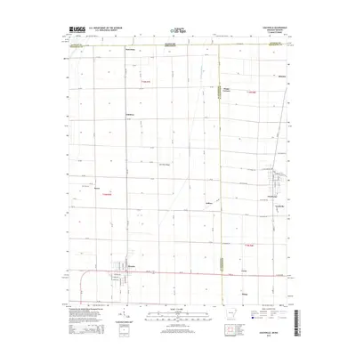 2014 Map of Leachville, 2014 Print