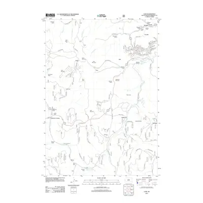 2012 Map of Lead, 2012 Print