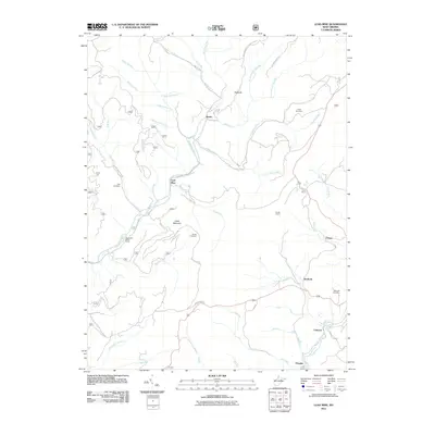 2011 Map of Lead Mine, 2011 Print