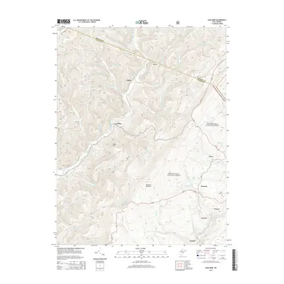 2014 Map of Lead Mine, 2014 Print