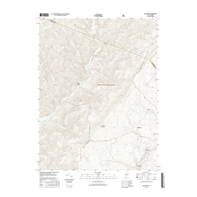 2016 Map of Lead Mine, 2016 Print
