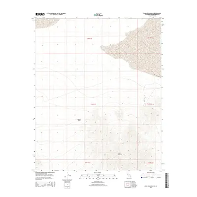 2015 Map of Lead Mountain NE, 2015 Print