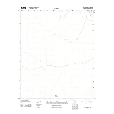 2012 Map of Lead Mountain, 2012 Print