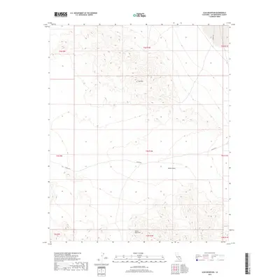 2018 Map of Lead Mountain, 2018 Print