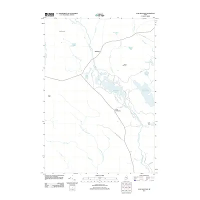 2011 Map of Lead Mountain, 2011 Print