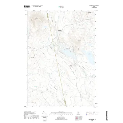 2018 Map of Lead Mountain, 2018 Print