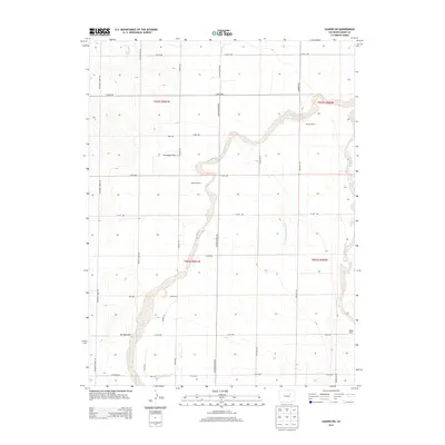 2013 Map of Leader SW, 2013 Print