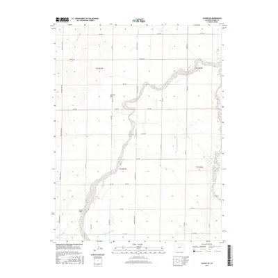 2016 Map of Leader SW, 2016 Print