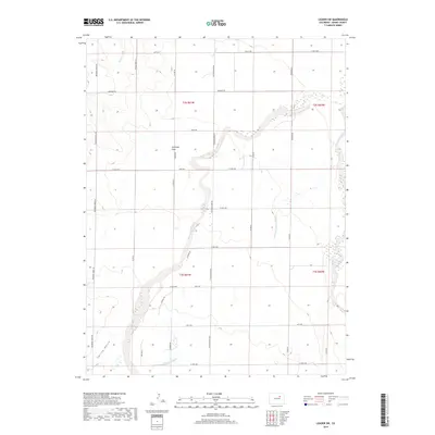 2019 Map of Leader SW, 2019 Print
