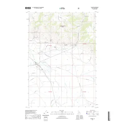 2020 Map of Leadore, 2020 Print