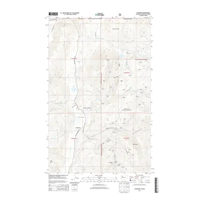 2014 Map of Leadpoint, 2014 Print