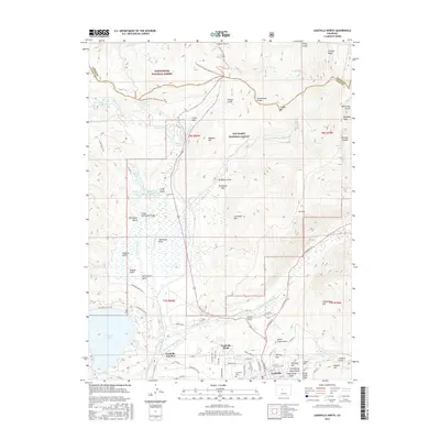 2016 Map of Leadville North, 2016 Print