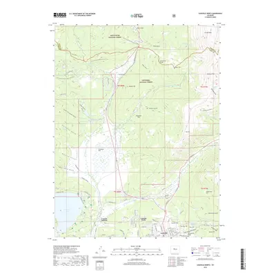 2019 Map of Leadville North, 2019 Print