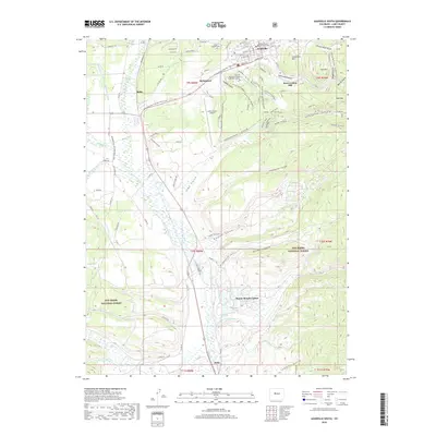 2019 Map of Leadville South, 2019 Print