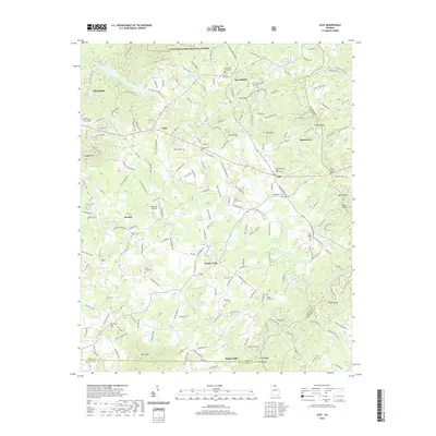 2020 Map of Leaf, 2020 Print