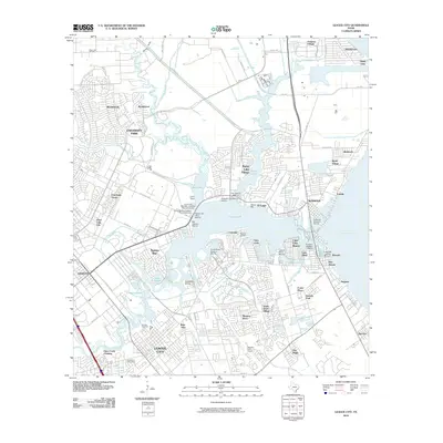 2010 Map of League City, 2010 Print