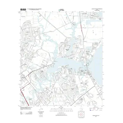 2013 Map of League City, 2013 Print