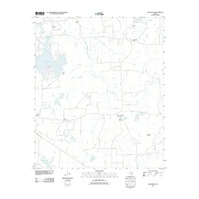 2010 Map of Leagueville, 2010 Print
