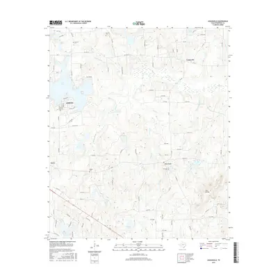 2016 Map of Leagueville, 2016 Print