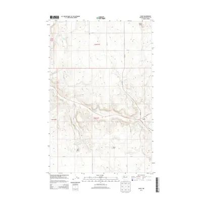 2014 Map of Leahy, 2014 Print