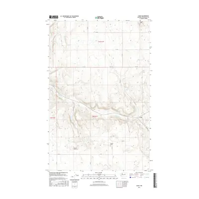 2017 Map of Leahy, 2017 Print