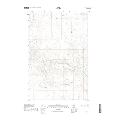 2020 Map of Leahy, 2020 Print