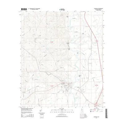 2015 Map of Leakesville, 2015 Print