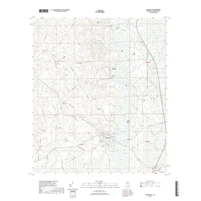 2018 Map of Leakesville, 2018 Print