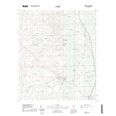 2020 Map of Leakesville, 2020 Print