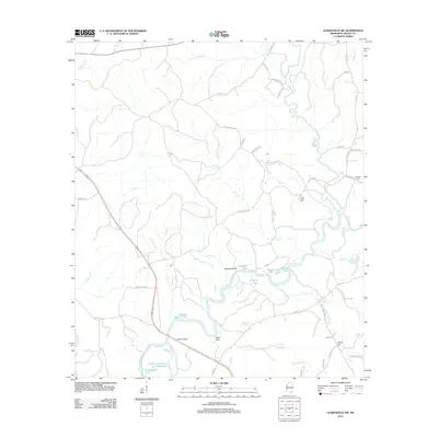 2012 Map of Leakesville SW, 2012 Print