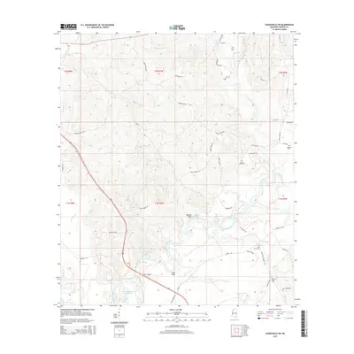 2015 Map of Leakesville SW, 2015 Print