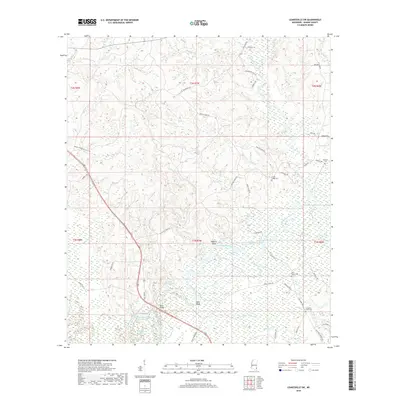 2018 Map of Leakesville SW, 2018 Print