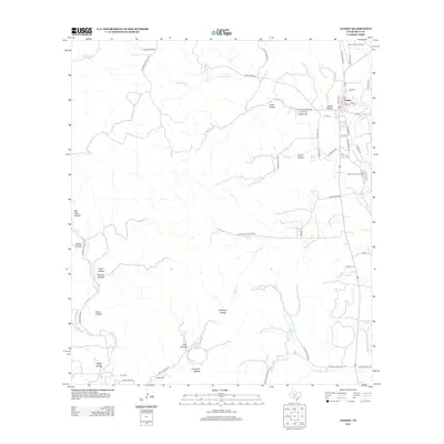 2012 Map of Leakey, 2012 Print
