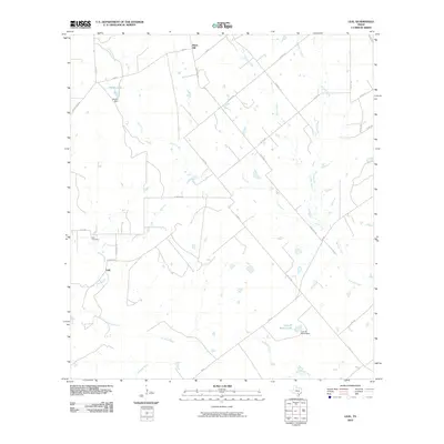 2010 Map of Leal, 2010 Print