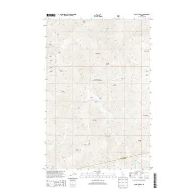 2013 Map of Lean-to Point, 2013 Print