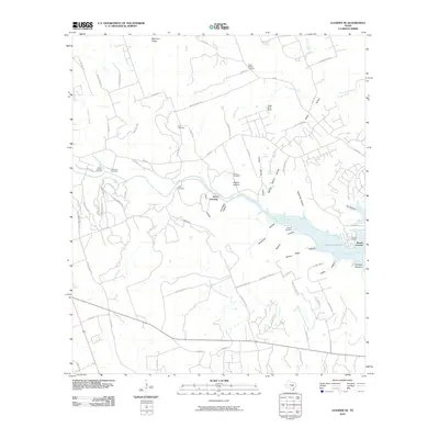 2010 Map of Leander NE, 2010 Print
