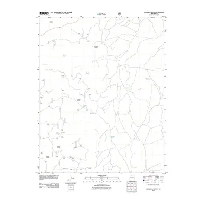 2011 Map of Leandro Canyon, 2011 Print