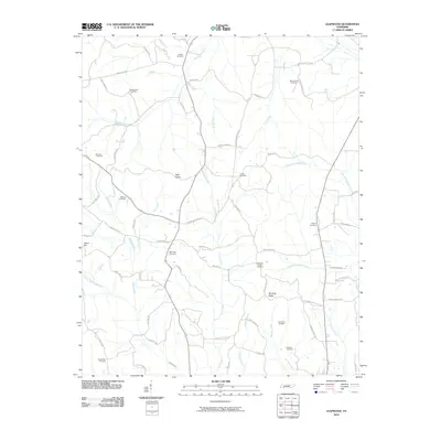 2010 Map of Leapwood, 2010 Print