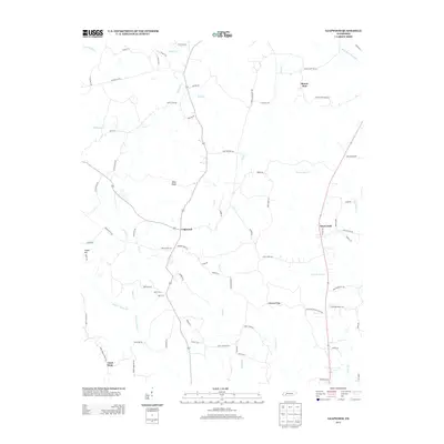 2013 Map of Leapwood, 2013 Print
