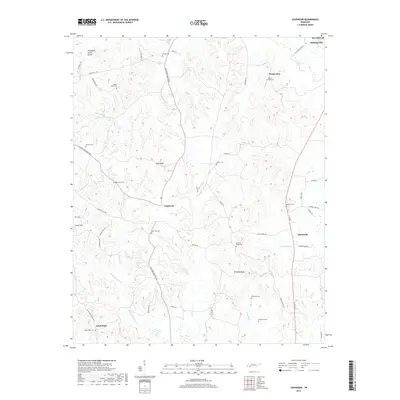 2019 Map of Leapwood, 2019 Print
