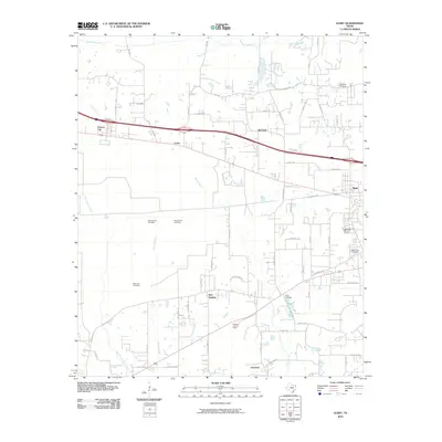 2010 Map of Leary, 2010 Print