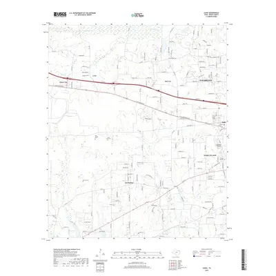 2019 Map of Leary, 2019 Print