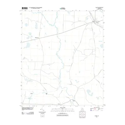 2011 Map of Leary, 2011 Print