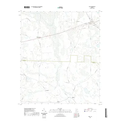 2020 Map of Leary, 2020 Print