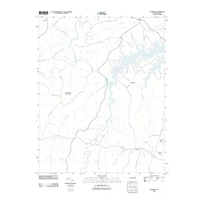 2010 Map of Leasburg, 2010 Print