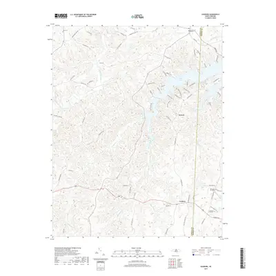 2019 Map of Leasburg, 2019 Print